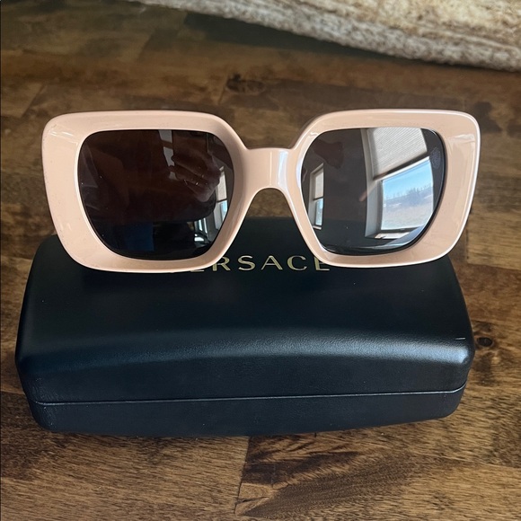 Versace Women's Beige Sunglasses